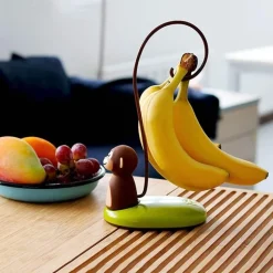 Bananenhänger mit Affenmotiv – süßer Obstständer für die Küche