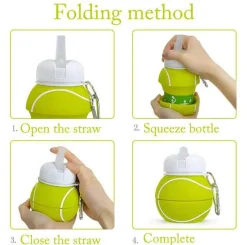 Basketball-Thermoskanne, auslaufsicher und faltbar