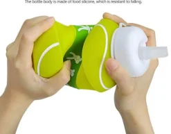 Basketball-Thermoskanne, auslaufsicher und faltbar