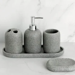 Bathroom Accessories Set - Stylish Bath Decor