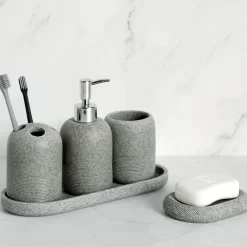Bathroom Accessories Set - Stylish Bath Decor