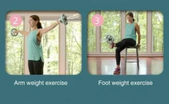 Bauchradrolle - Selbstaufrollendes Fitnessgerät