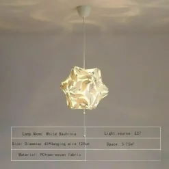 Bauhinia Blossom Pendelleuchte – Elegante einziehbare Deckenleuchte