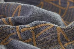 Baumwoll-Überwurfdecke mit Cartoon-Löwe ​​für Bett und Sofa