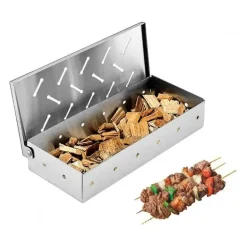 BBQ Smoker Box - Holzchips für verbesserten Grillgeschmack
