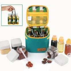 BBQ-Gewürzdosen-Set – Salz-Pfeffer-Soßenbehälter für Camping