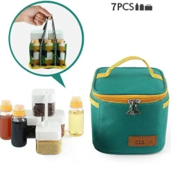 BBQ-Gewürzdosen-Set – Salz-Pfeffer-Soßenbehälter für Camping