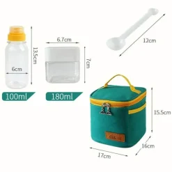 BBQ-Gewürzdosen-Set – Salz-Pfeffer-Soßenbehälter für Camping