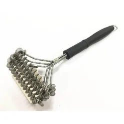 BBQ-Grillbürste – Dreifachkopf-Reinigungswerkzeug für den Grill