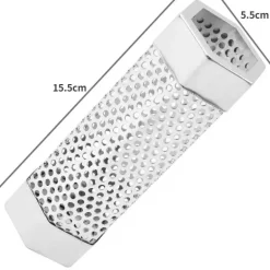 BBQ-Räucherrohr aus Edelstahl – Sechseckiges Design für verbesserten Geschmack