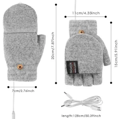 Beheizte Handschuhe mit USB-Aufladung – warme Winterhandschuhe