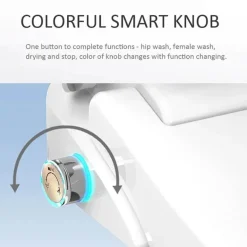 Beheizter elektrischer Bidet-Toilettensitz – Smart U-Shape Comfort