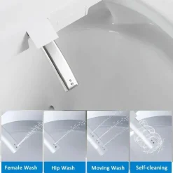 Beheizter elektrischer Bidet-Toilettensitz – Smart U-Shape Comfort