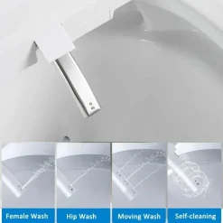 Beheizter elektrischer Bidet-Toilettensitz – Smart U-Shape Comfort