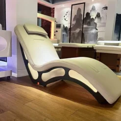 Beheizter Massagesessel mit LED-Beleuchtung