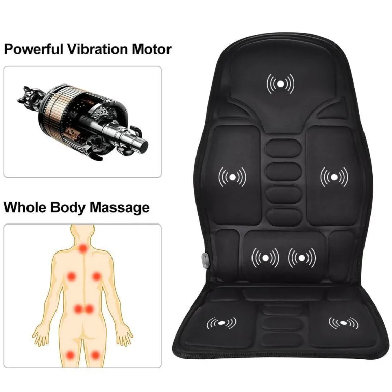 Beheizter Massagesitzbezug – Elektrisches Autokissen für Komfort und Entspannung