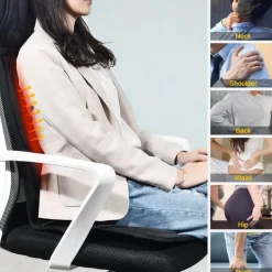 Beheizter Massagesitzbezug – Elektrisches Autokissen für Komfort und Entspannung