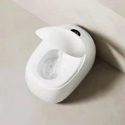 Beheizter Toilettensitz – Intelligentes, hygienisches, eiförmiges Design