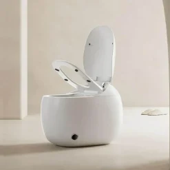 Beheizter Toilettensitz – Intelligentes, hygienisches, eiförmiges Design