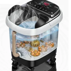 Beheiztes Fußbad – Automatisches Vibrationsmassagebad