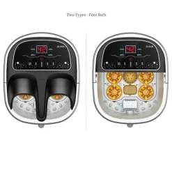 Beheiztes Fußbad – Automatisches Vibrationsmassagebad