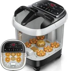 Beheiztes Fußbad – Automatisches Vibrationsmassagebad