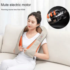 Beheiztes Nacken- und Rückenmassagegerät – Tragbares Gerät zur Schmerzlinderung