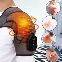 Beheiztes Schultermassagegerät – Elektrisches Gerät zur Schmerzlinderung und Entspannung