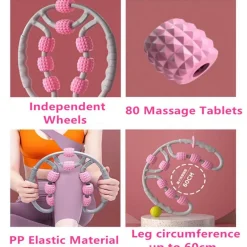 Beinmassagegerät – Komfort-Relaxer mit mehreren Rädern