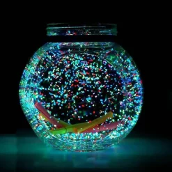 Beleuchtete Wunschflasche - Magisches Dekolicht