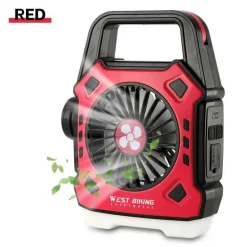 Beleuchteter Outdoor-Ventilator – Vielseitige Kühlausrüstung für Abenteuer und Camping