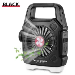 Beleuchteter Outdoor-Ventilator – Vielseitige Kühlausrüstung für Abenteuer und Camping