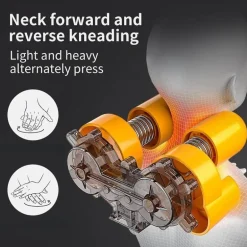 Bequemes elektrisches Autositzmassagegerät – Entspannendes Rückenmassagekissen