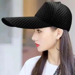 Übergroße Baseballmütze mit Sonnenschutz – Größe L