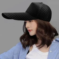 Übergroße Baseballmütze mit Sonnenschutz – Größe L