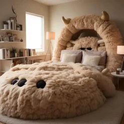 Übergroße Plüsch-Tierbetten - Cozy Pet Lounge