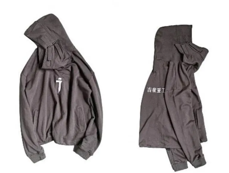 Übergroßer Hip-Hop-Hoodie – Japanischer Streetwear-Pullover