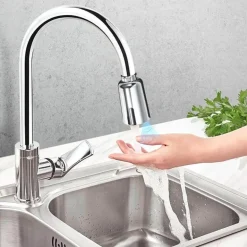 Berührungsloser Küchenarmaturkopf – Automatischer freihändiger Wasserhahn