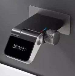 Berührungsloser LED-Wasserhahn – Einstellbarer Durchfluss, moderner Wasserhahn für das Badezimmer