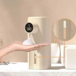 Berührungsloser Schaumseifenspender - Automatisches Desinfektionsmittel mit LED-Bewegungssensor