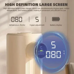 Berührungsloser Schaumseifenspender - Automatisches Desinfektionsmittel mit LED-Bewegungssensor