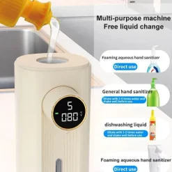 Berührungsloser Schaumseifenspender - Automatisches Desinfektionsmittel mit LED-Bewegungssensor