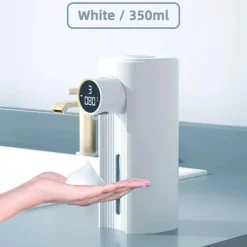 Berührungsloser Schaumseifenspender - Automatisches Desinfektionsmittel mit LED-Bewegungssensor