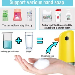 Berührungsloser Seifenspender - Automatische sensorgesteuerte Flüssigseifenpumpe