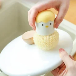 Überraschungsei-Reinigungsbürste – Küchenschrubber