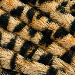 Überwurfdecke mit Leopardenmuster – Weiche Laura-Decke