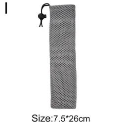 Bestecketui aus Baumwollleinen – Reise-Esstasche mit Kordelzug