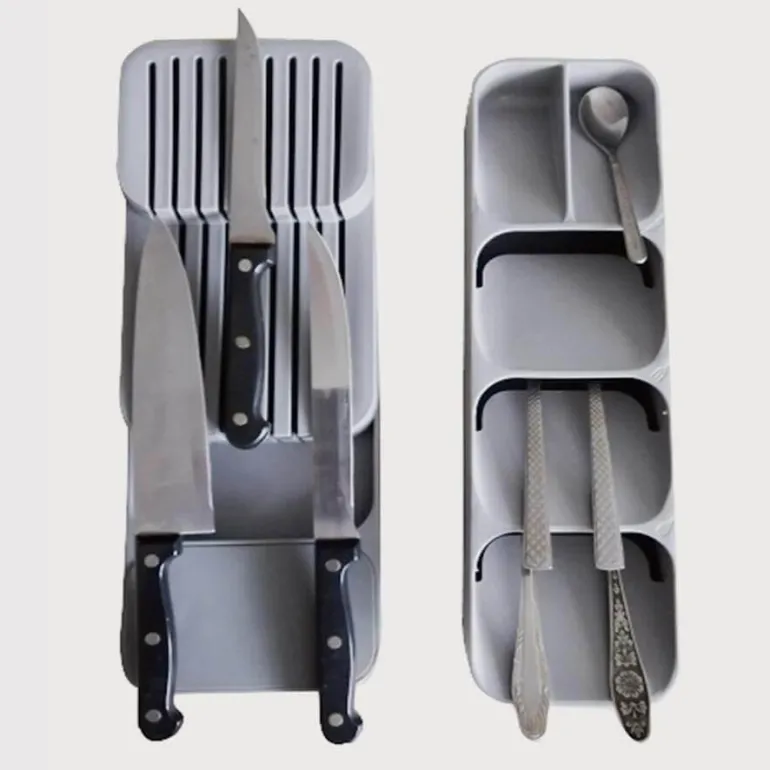 Besteck-Organizer – verstecktes mehrschichtiges Design