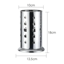 Besteck-Organizer aus Edelstahl – Aufbewahrungskorb für Küchenutensilien