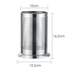 Besteck-Organizer aus Edelstahl – Aufbewahrungskorb für Küchenutensilien